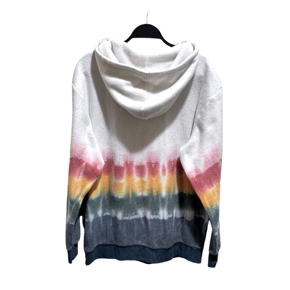 Feat | Blanket Blend Hoodie | Sunset Lover Tie-Dye Style | Size Large - Picture 2 of 8